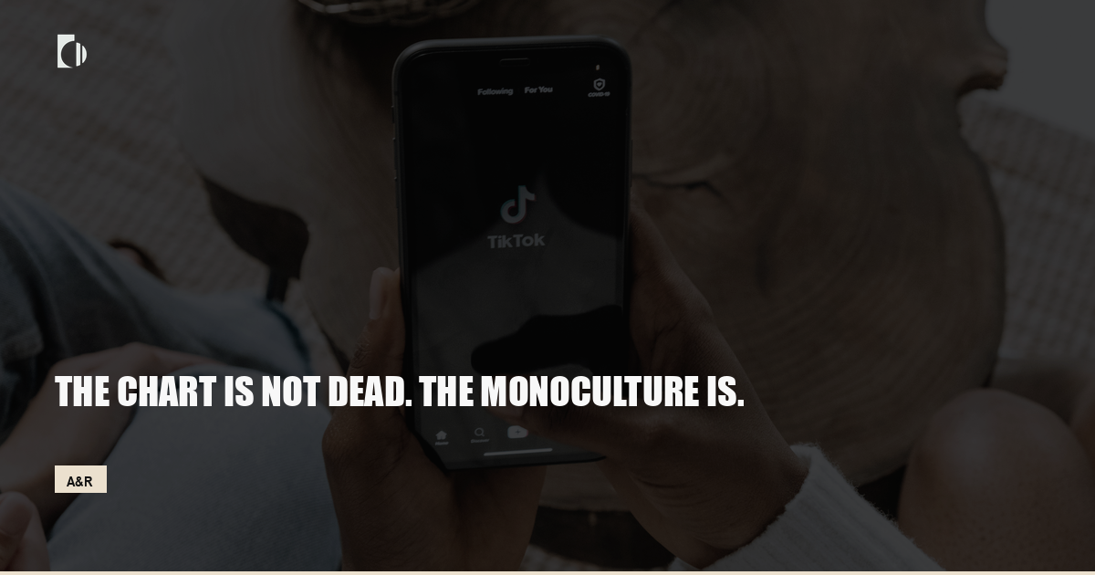 The Chart Is Not Dead. The Monoculture Is.